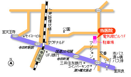 田中クリニック周辺地図